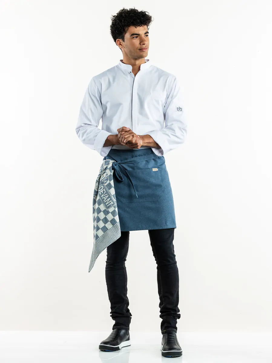 Apron Sereno Blue Melee W90 - L45