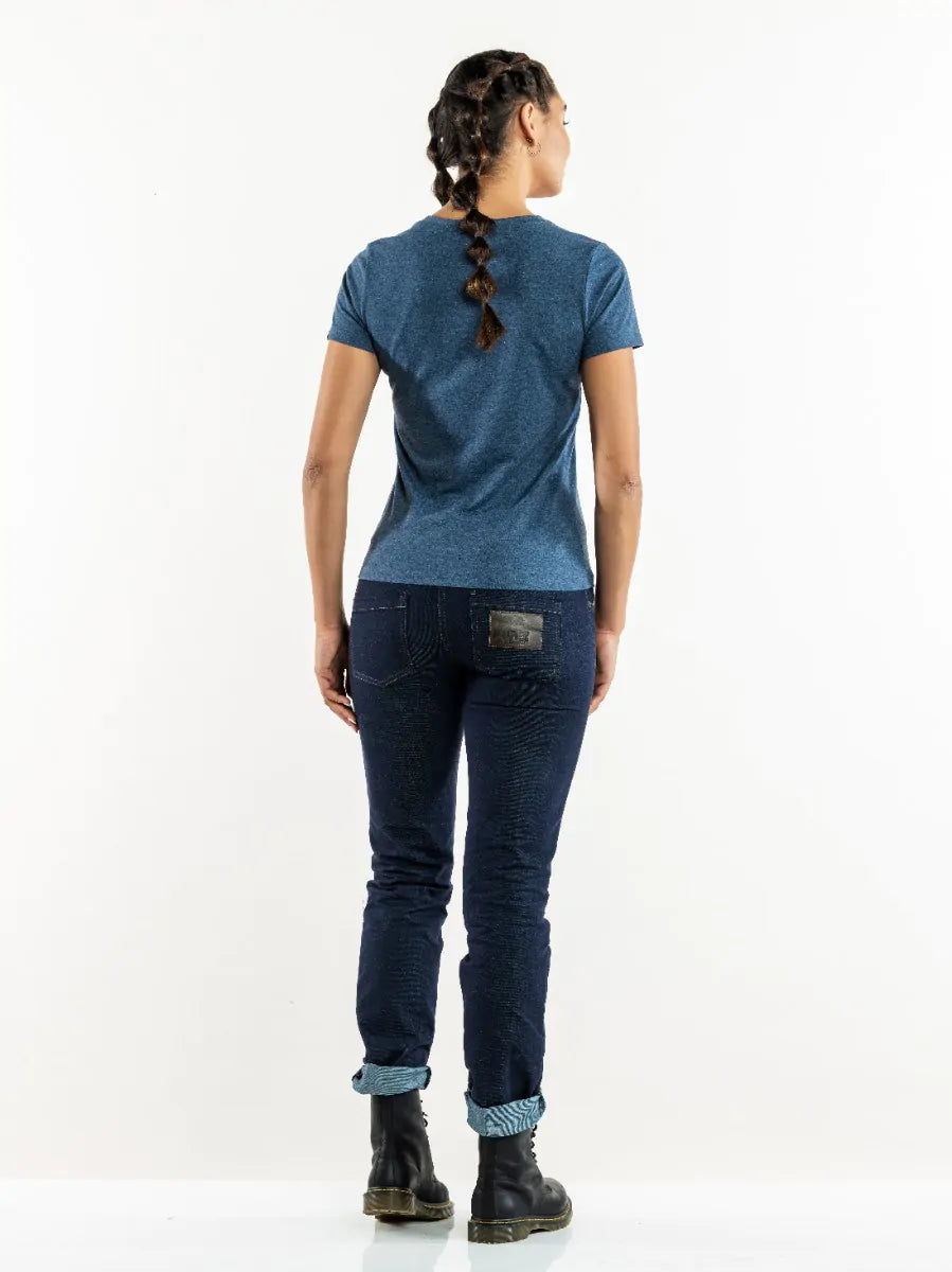 T-shirt Lady Tierra Blue Melee
