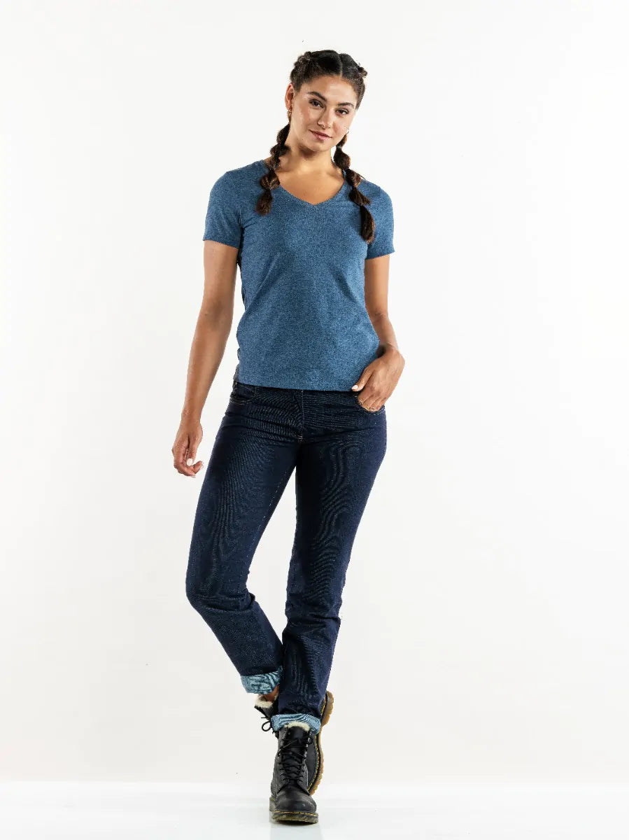 T-shirt Lady Tierra Blue Melee