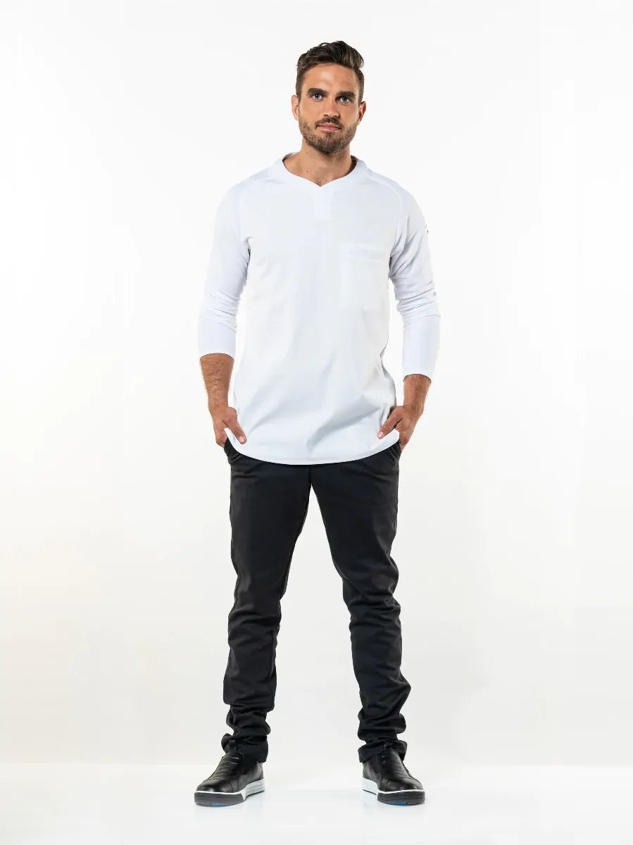 Chef Jacket T-shirt Valente UFX White LS
