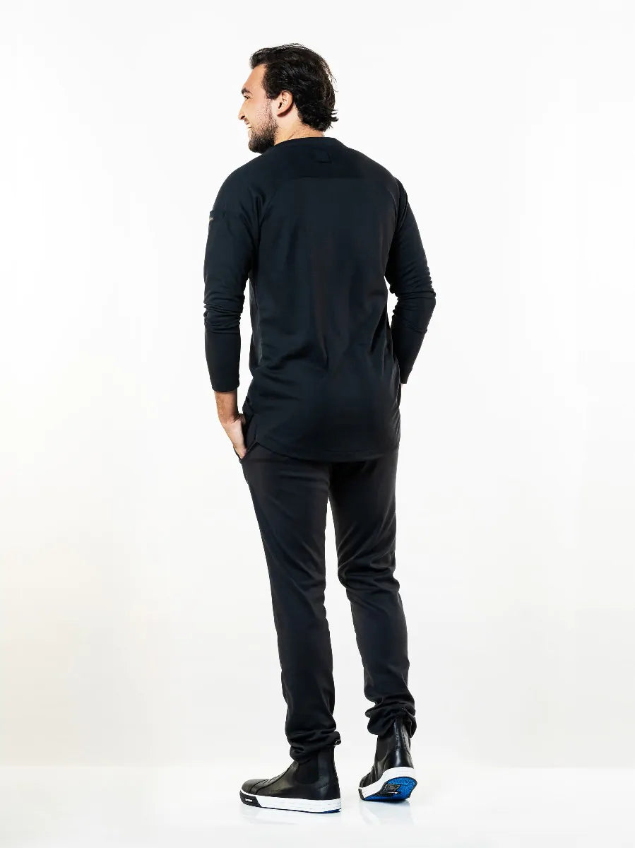 Chef Jacket T-shirt Valente UFX Black LS