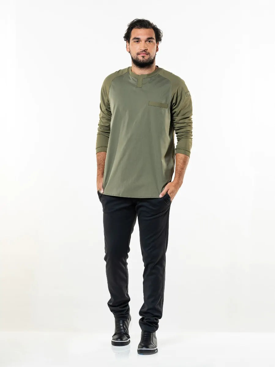 Chef Jacket T-shirt Valente UFX Moss LS
