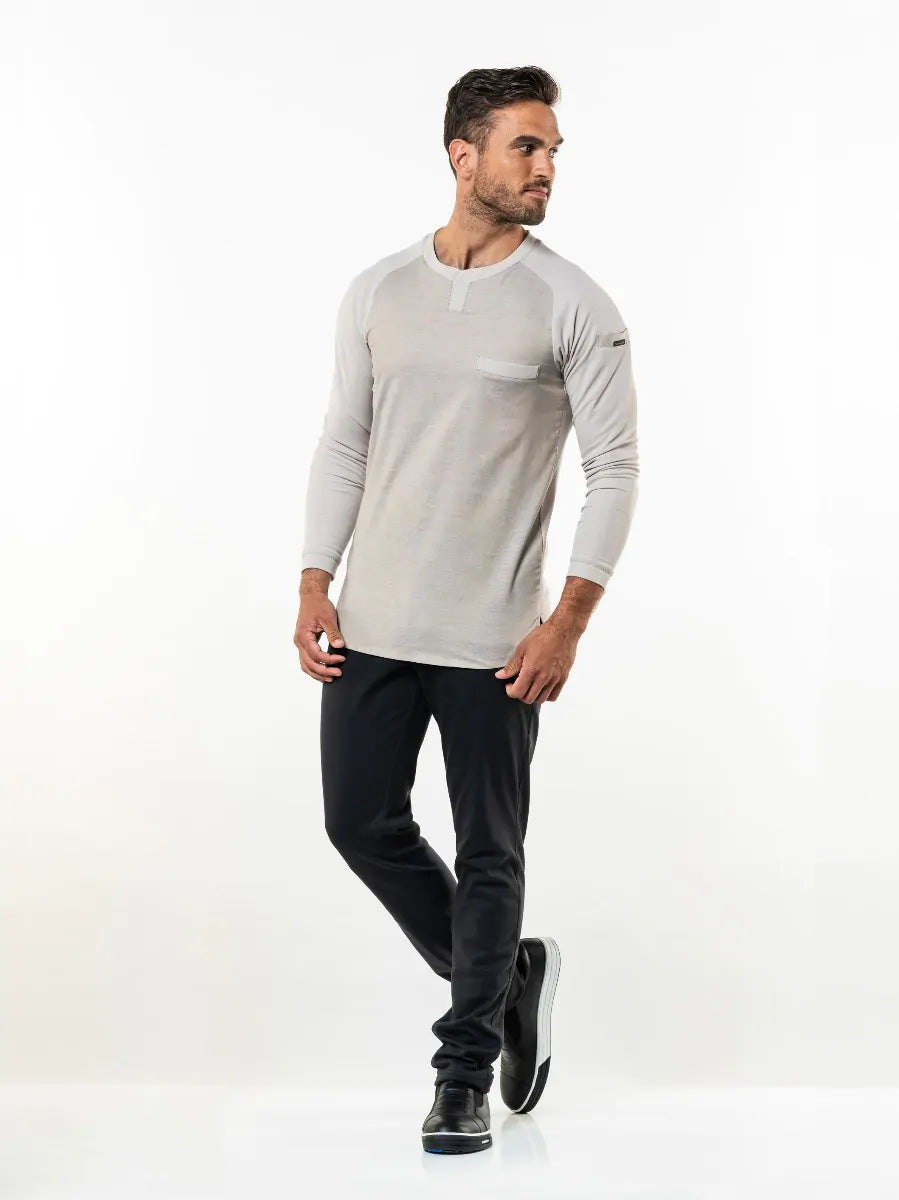 Chef Jacket T-shirt Valente UFX Sand LS
