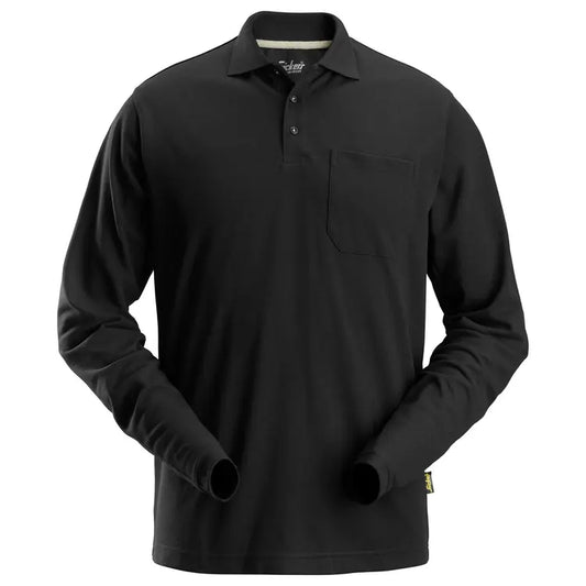 2608 Poloshirt met Lange Mouwen