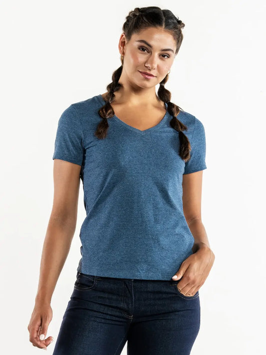 T-shirt Lady Tierra Blue Melee