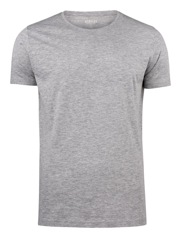 Harvest Twoville slub U-neck heren - 2114005