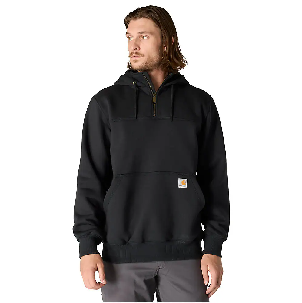 Paxton sweater with quarterzip